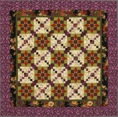 KING Garden Paths Complete Quilt Kit